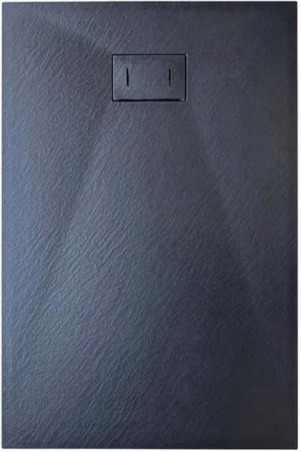 Piatto doccia rettangolare LANERI mod. Strong colore antracite con effetto pietra L: 120 cm, P: 70 cm, H: 2,6 cm