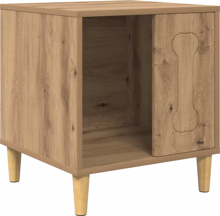 Cuccia per cani Rovere Artigianale 44 x 42 x 49 cm