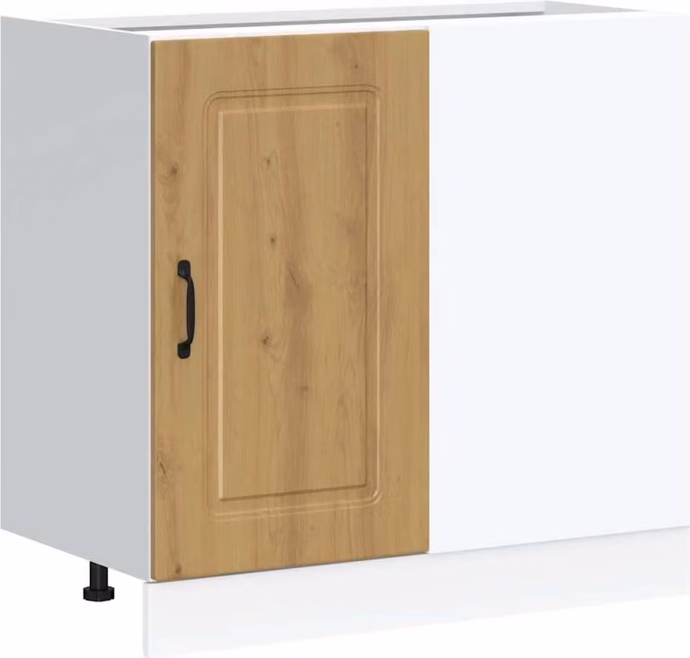 Base da Cucina Kalmar Rovere Artigianale in Legno Multistrato
