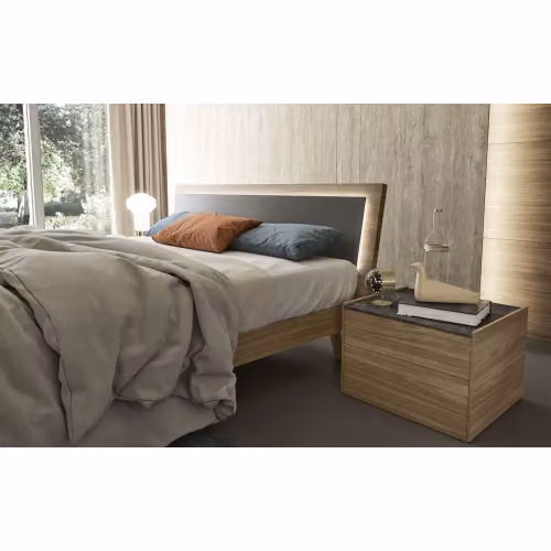 Comodino con top in marmo Spalla 10 Basic