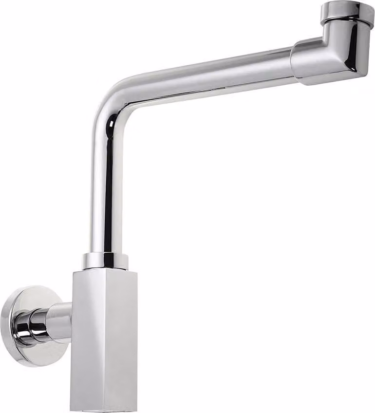 Sapho Omp Tea Quasar - Sifone salvaspazio per lavabo 1 1/4, cromo 811.215.5.K