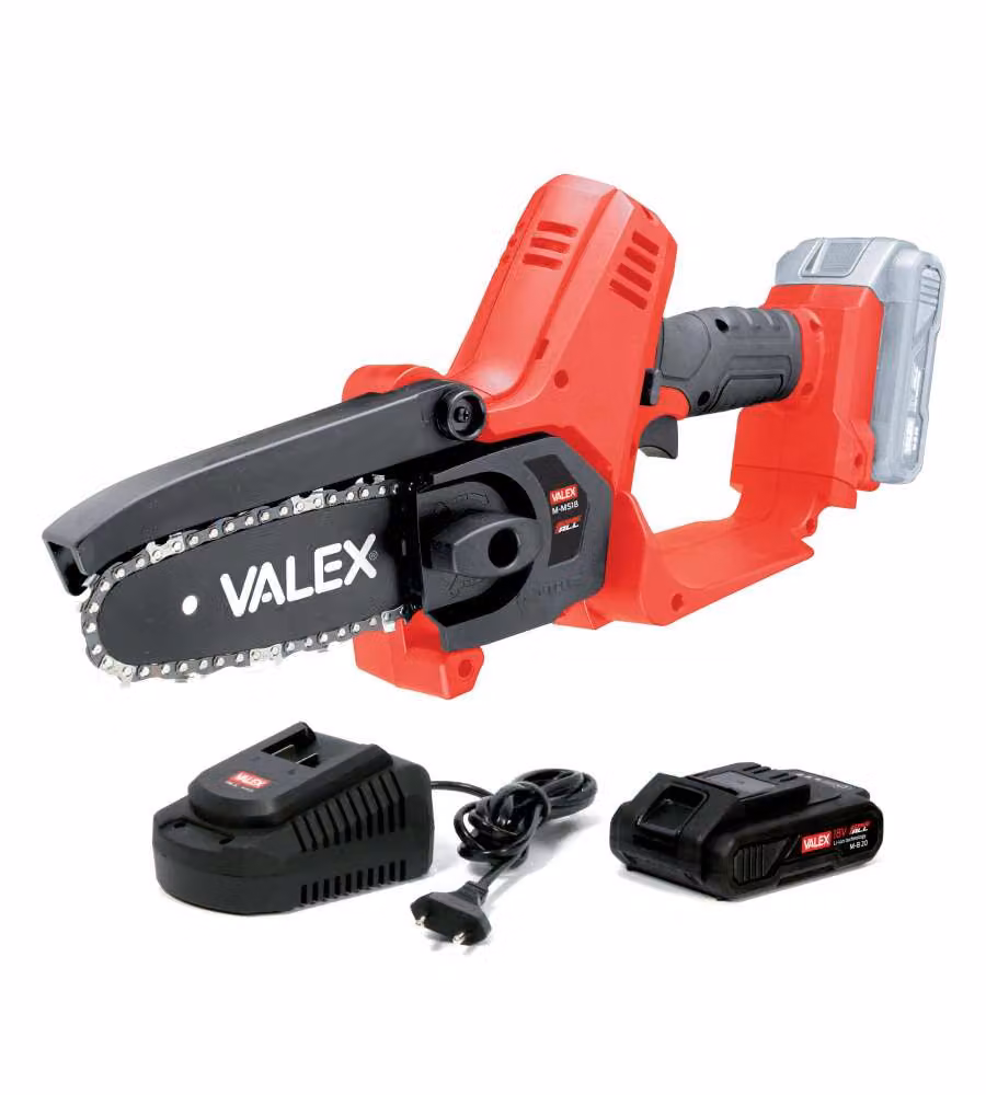 Valex Mini Sega Pota OneAll 18V - Kit con Batteria 2Ah e Fodero