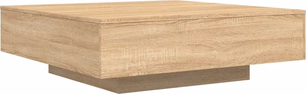Tavolino Salotto Rovere Sonoma 100x100x31 cm Legno Multistrato