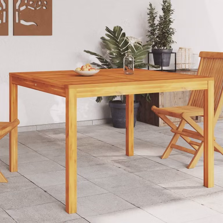 Maison Exclusive - Tavolo da giardino 110x110x75 cm in legno massello di acacia