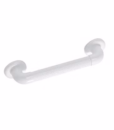 Maniglione per disabili 45 cm in PVC comfort Bianco