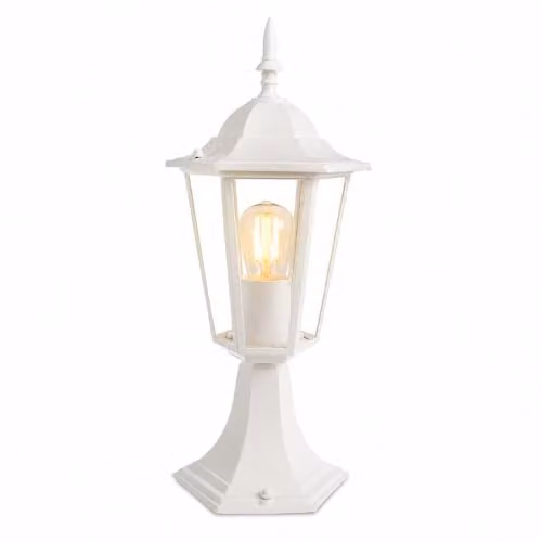 Lampada LED da Terra a Lanterna con Portalampada E27 (Max 60W) Colore Bianco l: 403mm IP44