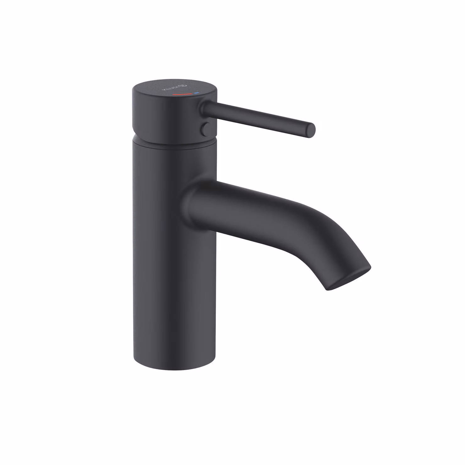 KLUDI BOZZ Mitigeur monocommandé pour lavabo, hauteur de bec 75mm, sans garniture d'écoulement, EcoPlus, 383893976, 383893976