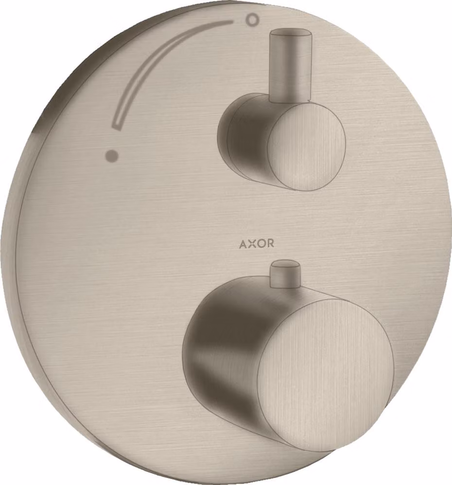 hansgrohe AXOR Uno² Thermostat AXOR Uno² encastré avec robinet d'arrßªt, 1 consommateur, 38700820, 38700820