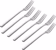 Set forchette dessert 6 pz Inox 18/10 (14,8cm) FASHION Cromo lucido PL6180FH10