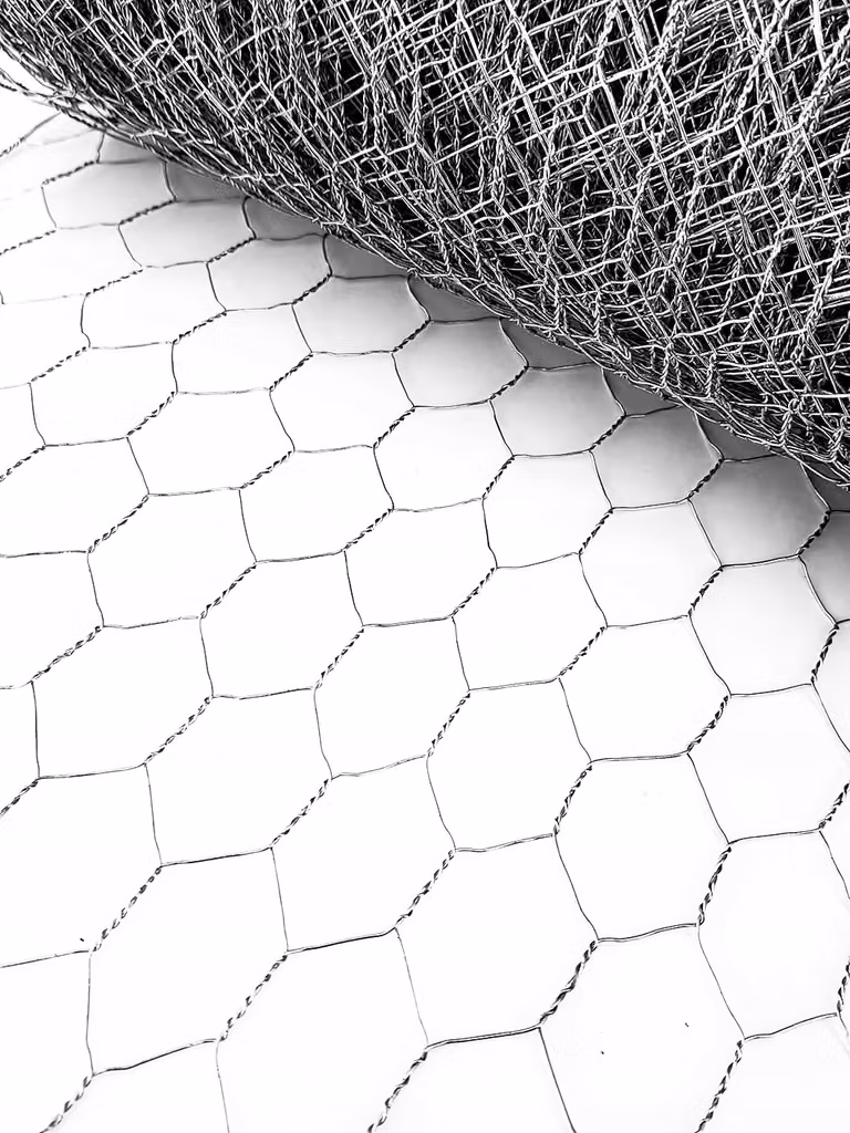 Rete esagonale di recinzione 0,5 m x 10 m zincata