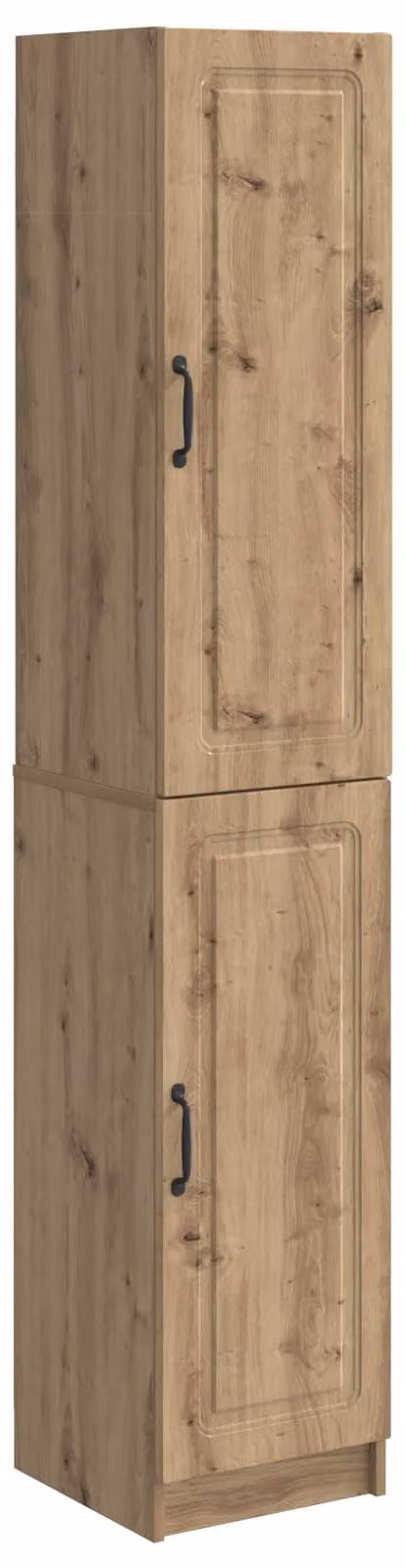 Set di armadi 2 pcs Rovere Artigianale Legno ingegnerizzato