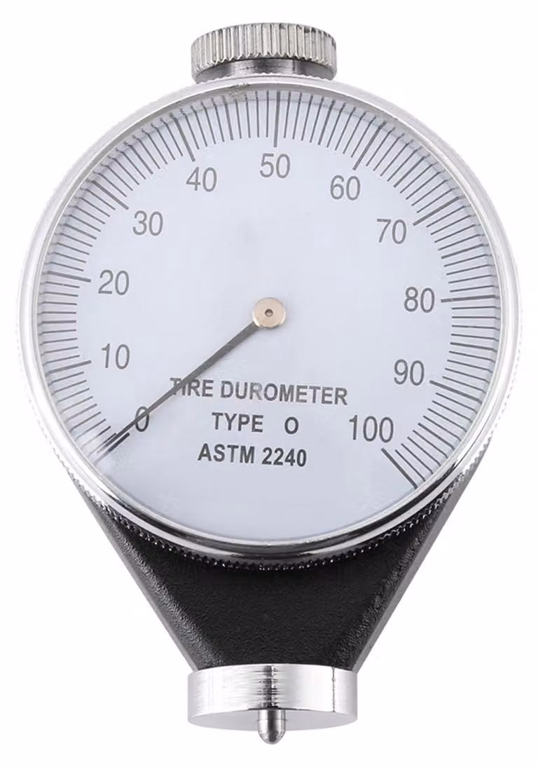 Durometro Shore, tipo A/O/D, tester portatile per la misurazione della durezza dei pneumatici in gomma, scala da 0 a 100 Ha