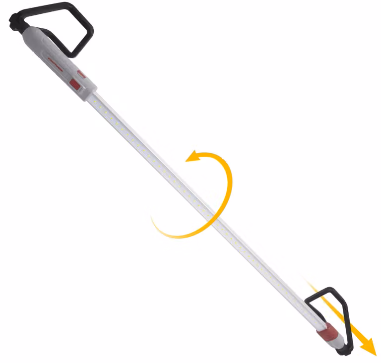 Luce vano motore a LED estensibile, 20 W con 50 SMD