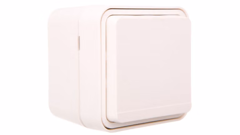 Berker W.1 Presa singola c/u completa IP55 bianco 6768813512