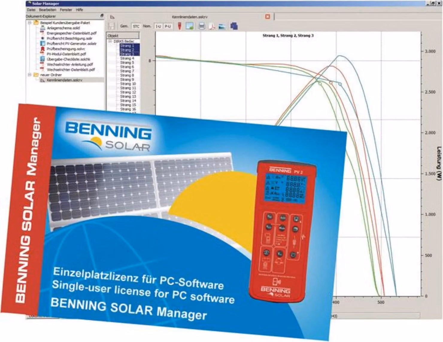Software per PC SOLAR Manager Benning | 4014651504233