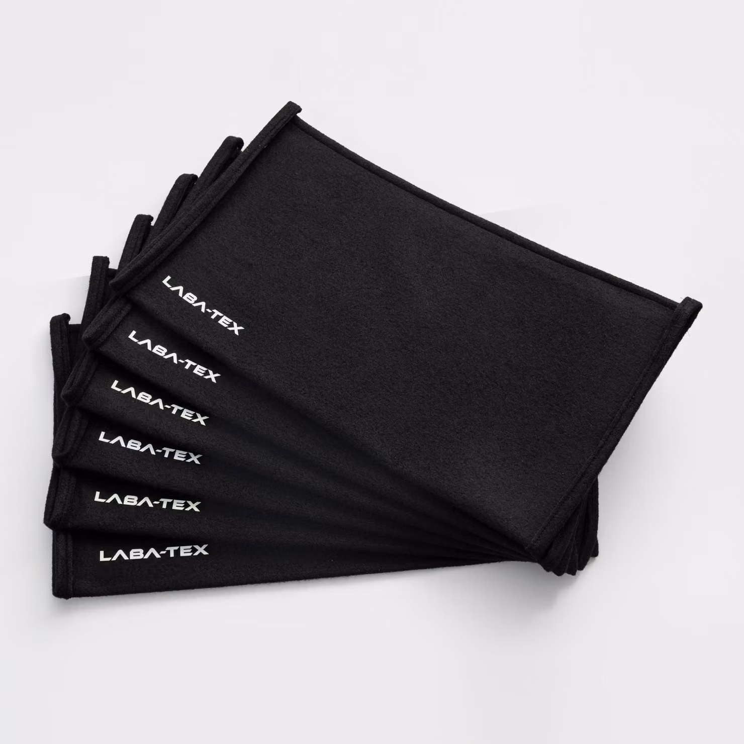 Tappetini Superassorbenti per Perdite LABA-TEX, 50x25cm, 6x5L, Neri, Monouso