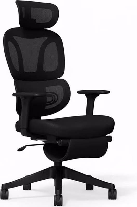 Sedia da ufficio ergonomica BS5BB-PRO, nera