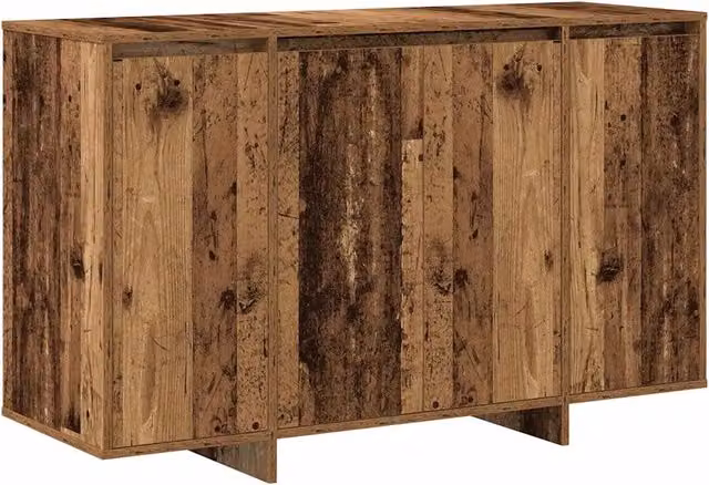 Credenza | Madia | Buffet da pranzo | Armadio da pranzo Legno vecchio 120 x 41 x 75 cm Legno multistrato