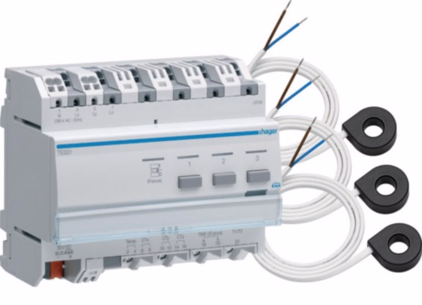 Trasmettitore TE332 KNX con 3 trasduttori (TE332)