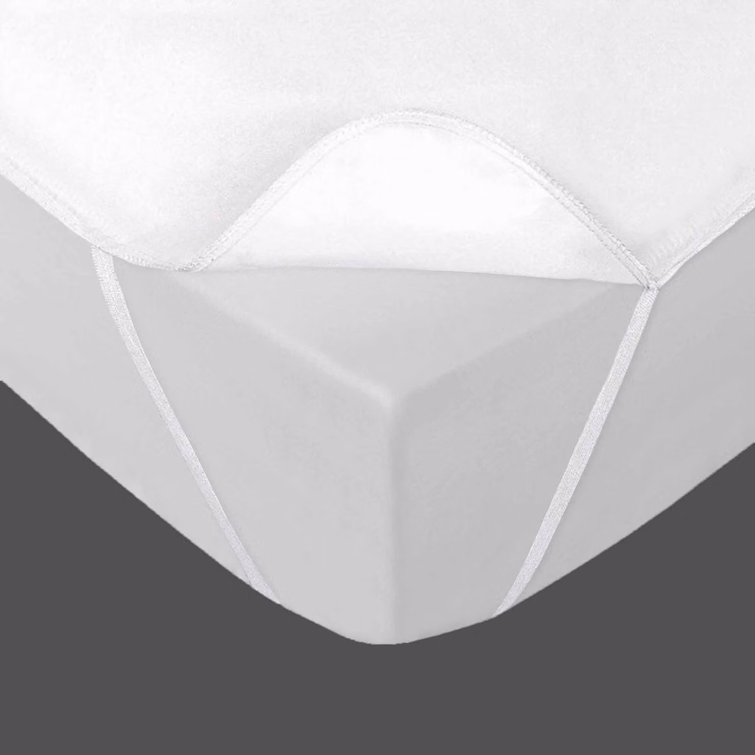 Coprimaterasso usa e getta impermeabili, 90x190 cm, confezione da 2, colore bianco