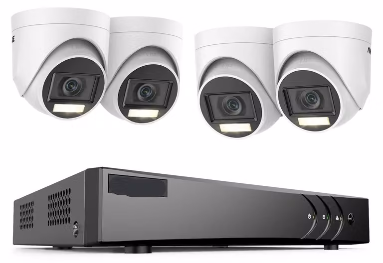 Sistema di telecamere di sicurezza - Telecamera da 5MP - 8 canali - Per uso esterno - Sistema di telecamere CCTV - 4TB
