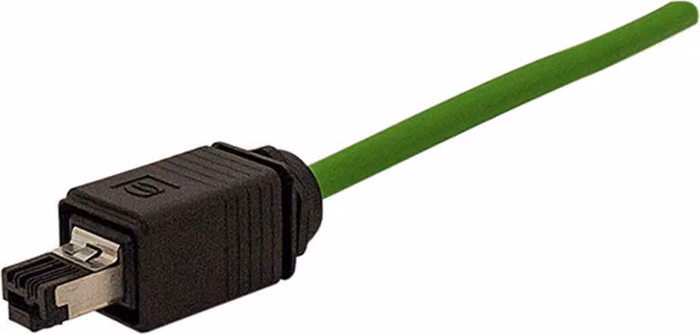 Cavo di collegamento HARTING RJ45 con cablaggio 1/1 a 4 poli diritto, tipo di cavo U/FTP 2x2xAWG22/7 Modello Pagina 1