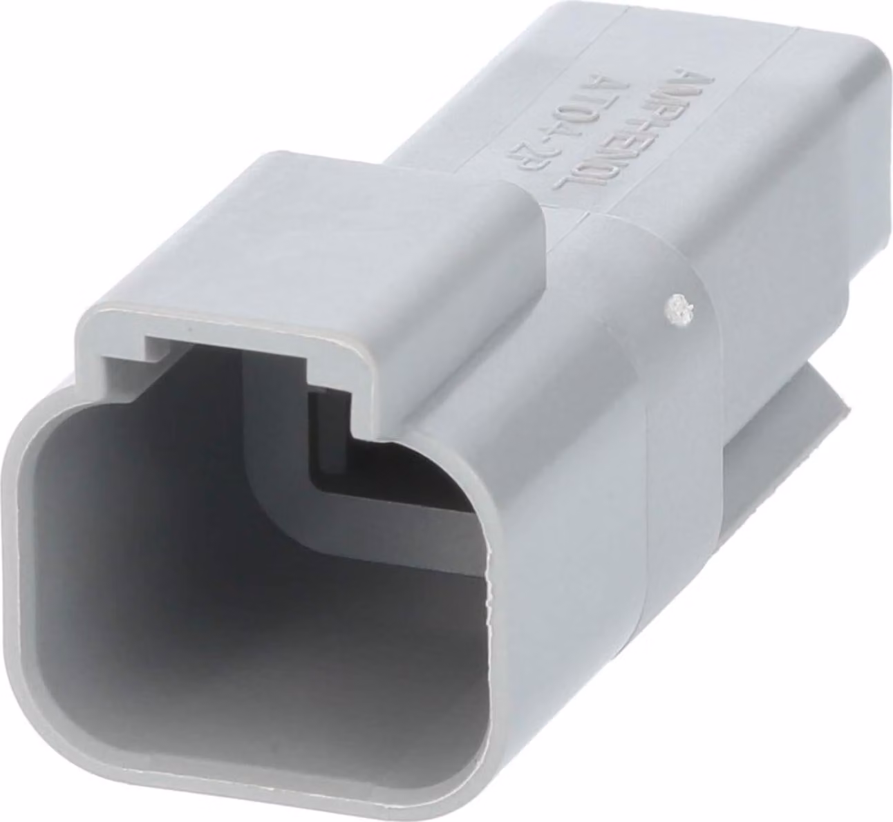 Amphenol AS-2SM 105 Connettore per cavo serie AT Pin, 2 poli, connessione a crimpare Diametro isolamento 2,24 mm - 3,68 mm,