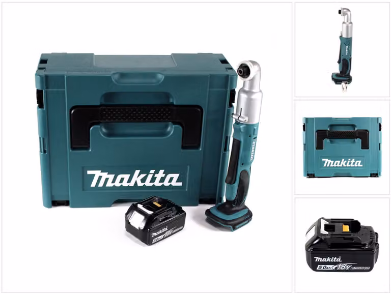 Makita DTL 061 T1J Avvitatore a impulsi a batteria 18V 1/4" 60Nm + 1x batteria ricaricabile 5.0Ah + Makpac - senza caricabatterie