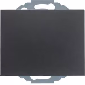 Berker 47477106 Presa SCHUKO con coperchio ribaltabile, antracite opaco, Berker K.1