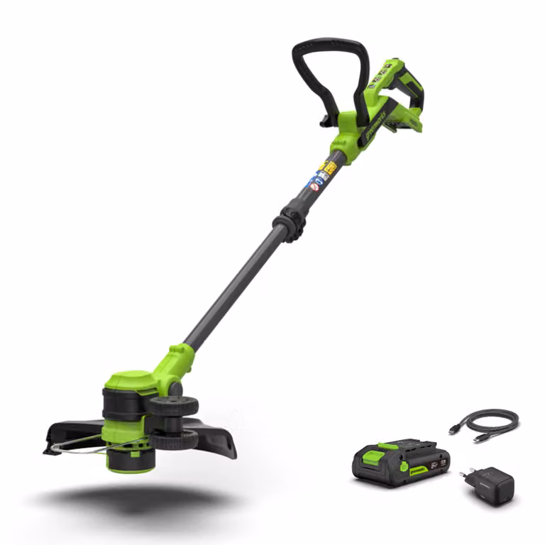 Greenworks POWERALL 24V Tagliabordi 30cm Gen. II - Batteria 2Ah
