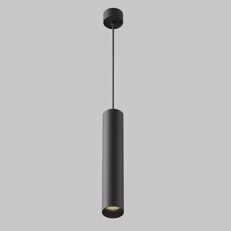 Lampada a sospensione tecnica Artisan Black P082PL-GU10-B