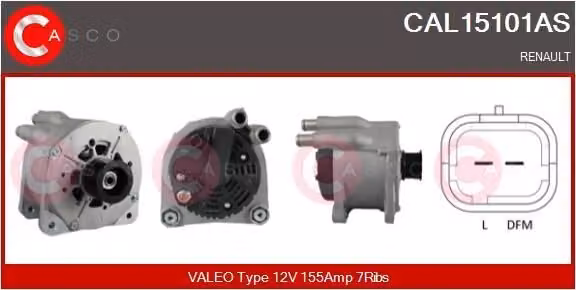 Alternatore 155A