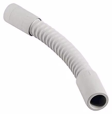 Raccordo per tubo rigido Ø25 curva flessibile 300mm IP65 FAEG - FG16675