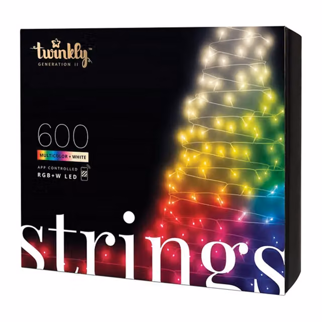 Twinkly Catena led rgb + white 48 metri 600 led