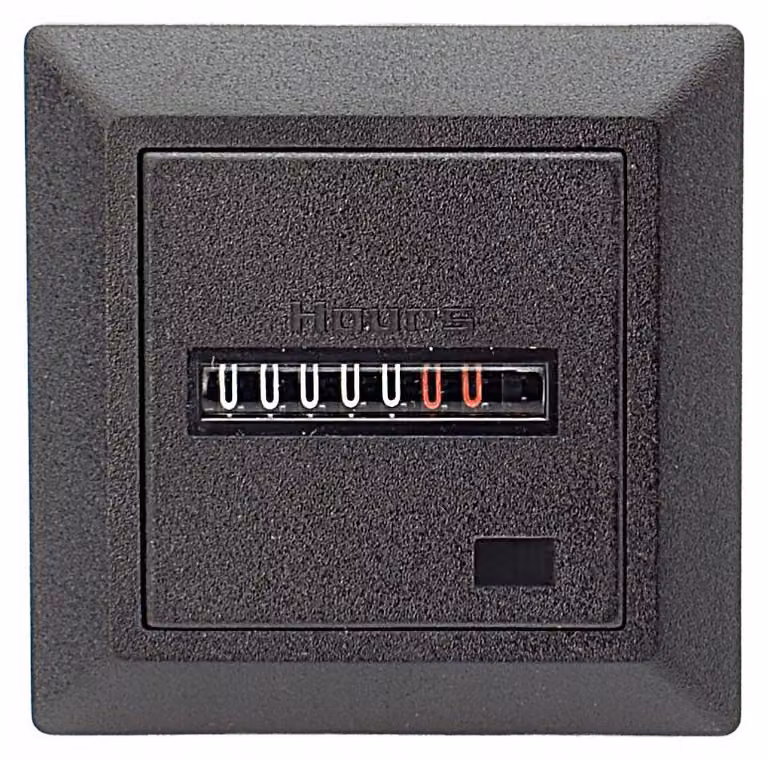 Contatore di ore per il monitoraggio del tempo di funzionamento del dispositivo, motore elettrico AC 230V