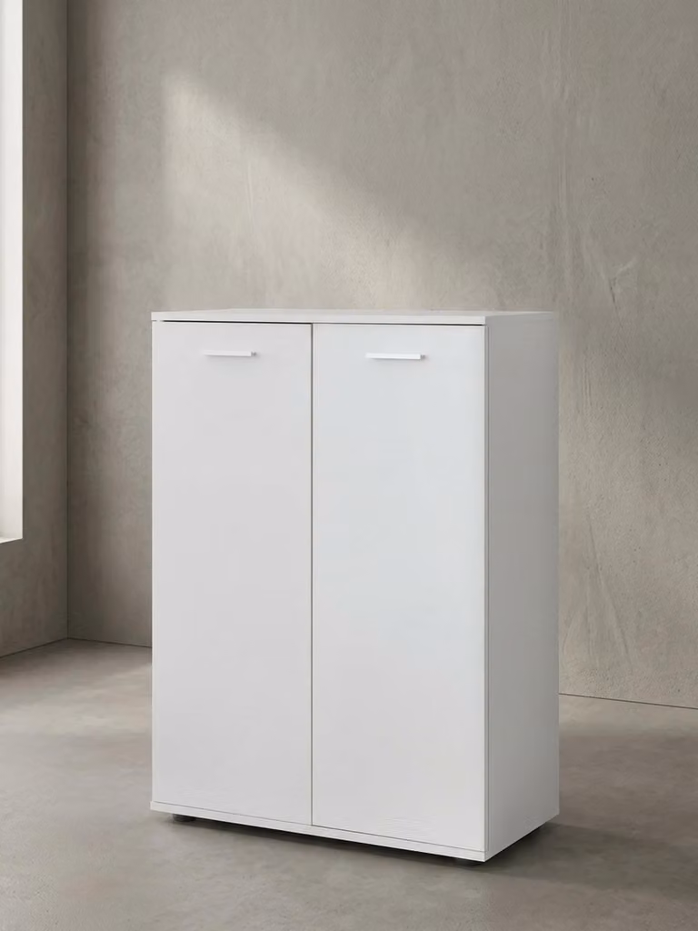 Cassettiera - credenza, legno, armadio da corridoio con ante, design moderno. 71x35x104 cm | Kadima Design