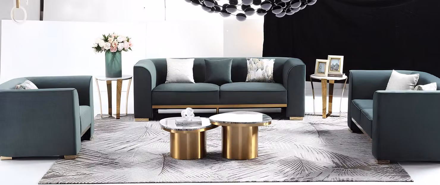 Designer Rund Couchtisch Wohnzimmertisch Kaffeetisch Sofa Tisch Beistell Marmor