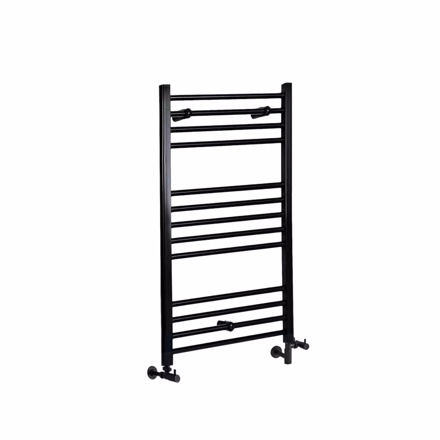 Scaldasalviette Misto Piatto - Termoarredo Bagno Nero - 1000 x 400mm - 330W - Nox