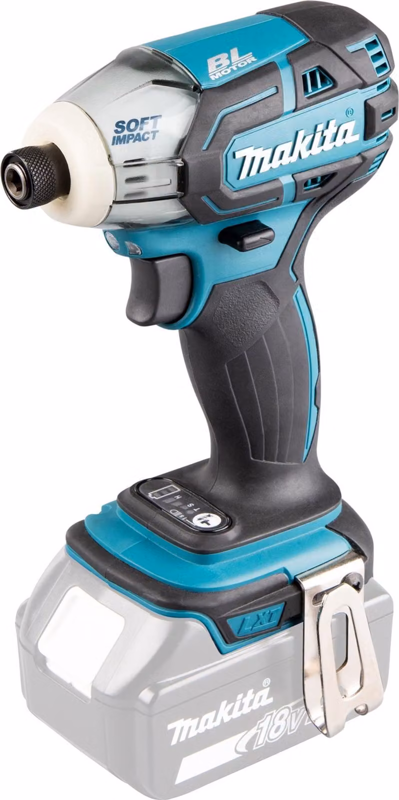Makita Akku-Impulsschrauber LXT 18 V OHNE Akku - 1/4" - 40 Nm - 0 - 3.200 U/min