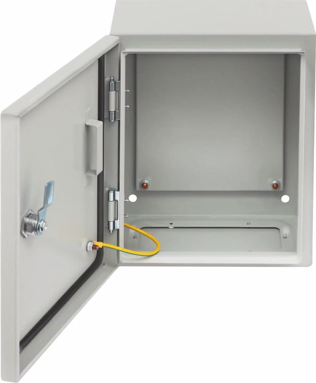 Armadio di distribuzione elettrica - Grado di protezione IP50-IP55 - Dimensioni 25x15x30 cm - Piastra di montaggio removibile - Serratura di sicurezza - Viti di messa a terra