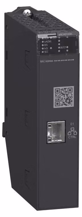 Modulo di comunicazione Schneider Electric Modicon M580, server e client OPC UA, versione robusta BMENUA0100H