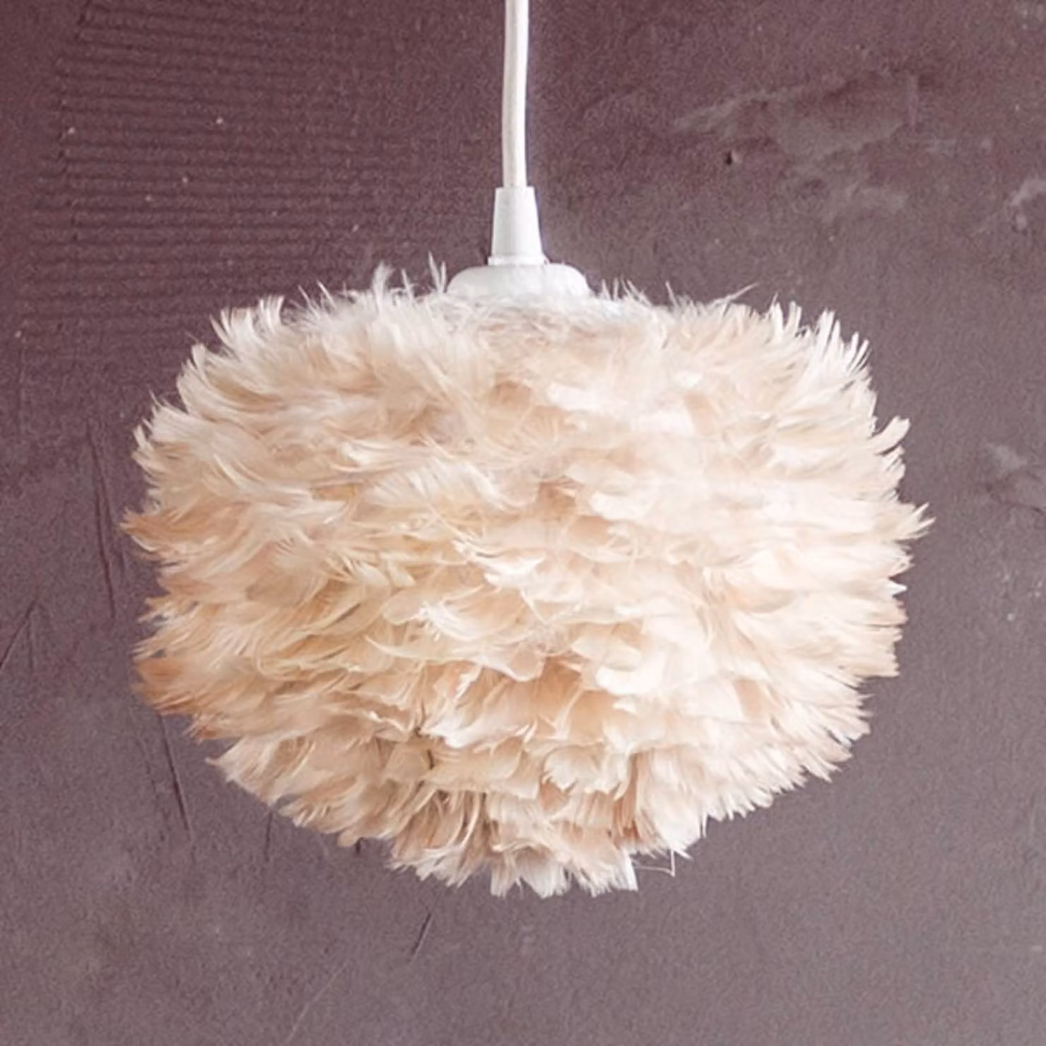 UMAGE Lampada a sospensione Eos micro, dimmerabile, Marrone / Ruggine, Camera da letto, Scandinavo, Lampada a sospensione