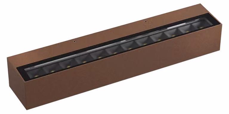 Redo Outdoor AROOS – š38 v6 cm 30 W – color marrone ruggine, 3000K