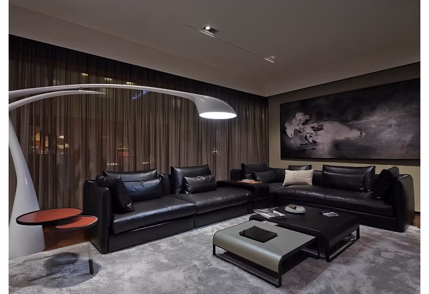 Echt Leder Sofa Couch Polster Sitz Garnitur Wohn Landschaft Sofas Couchen