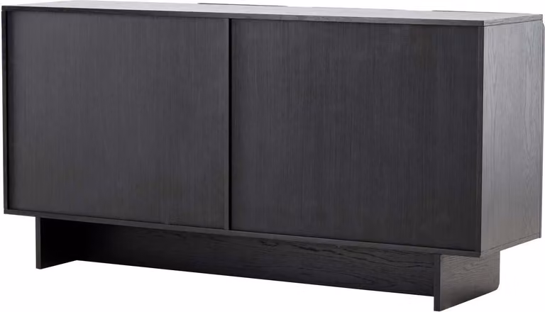 FURNLUX Credenza Tyreso Black 160cm / Hauptfarbe: Schwarz / Dimensioni: 160 x 42 x 80 cm