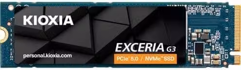 KIOXIA EXCERIA G3 1TB M.2 2280 PCIe 5.0 LVC10Z001TG8