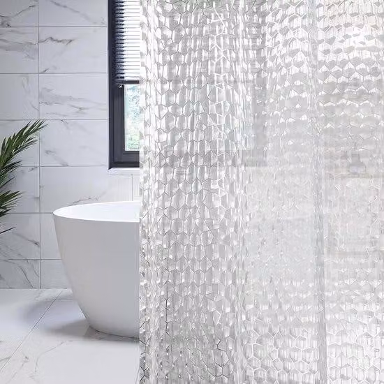 Cabina doccia trasparente - impermeabile e antimuffa - 200 x 240 cm