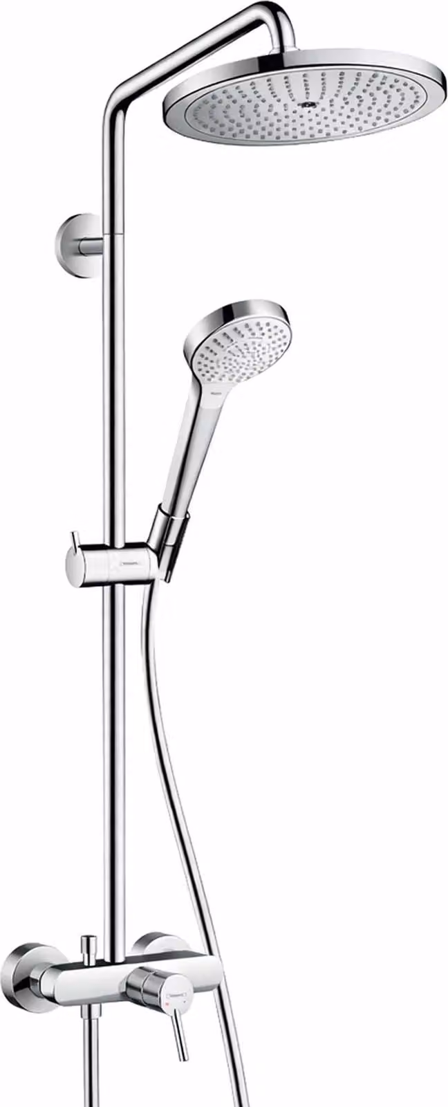 Set doccia hansgrohe Croma Select S 280 Showerpipe con miscelatore monocomando cromato, 1 pz.