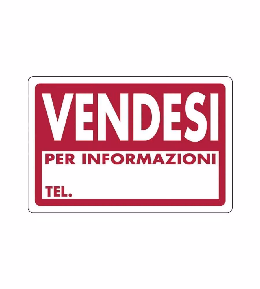 Cartello Vendesi 30 x 20 cm