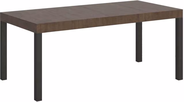 Tavolo Allungabile Everyday Premium GIORDANOSHOP Colore Noce L/P/H: 90 x 90 x 77 cm fino a 246 x 90 x 77 cm